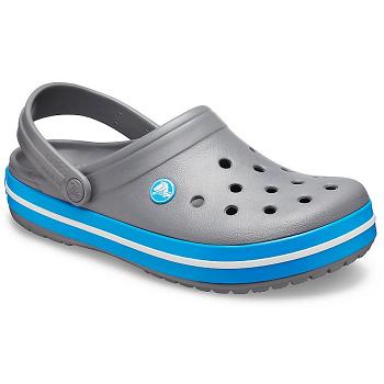 Crocs Crocband Clog Siva - Damske Dreváky